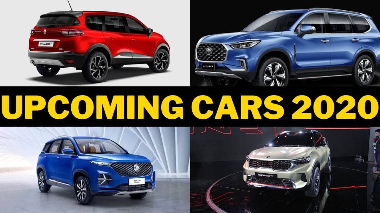 Upcoming cars in India 2020